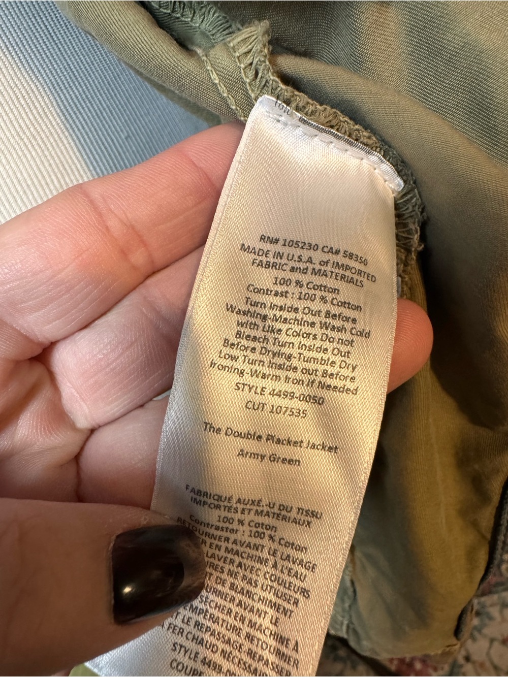 Current/Elliott Double-Placket Jacket - Picture 14 of 15